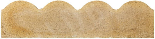 BRADSTONE SCALLOPED EDGING 150 x 50 x 600mm BUFF 20328
