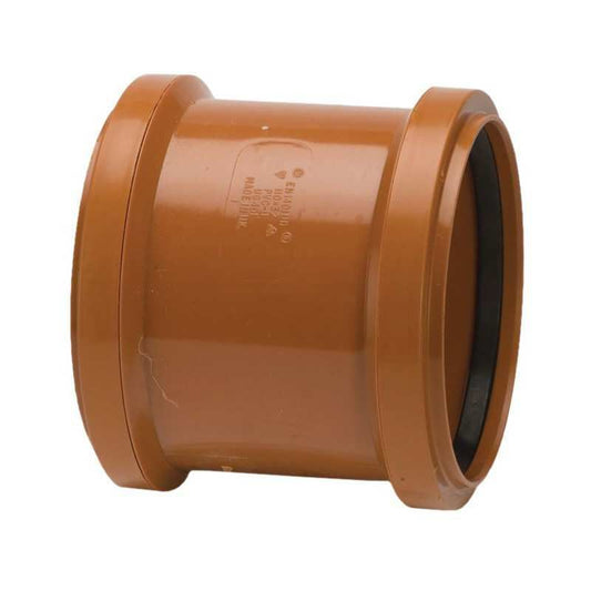 POLYPIPE SLIP COUPLER DOUBLE SOCKET 110mm UG400
