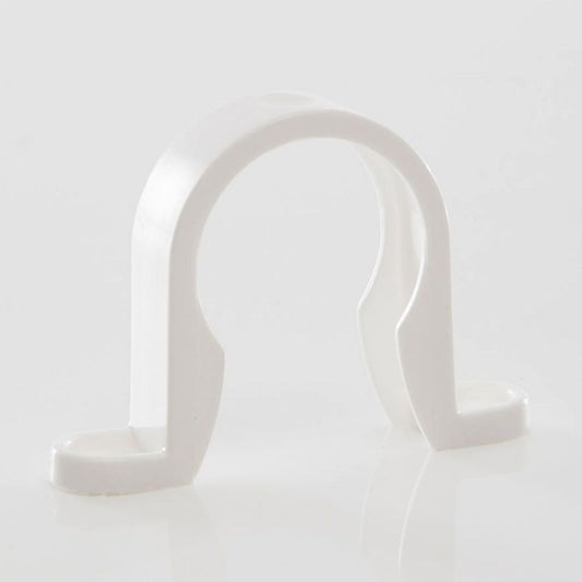 POLYPIPE PUSHFIT PIPE CLIP 32mm WP33 WP33W WHITE