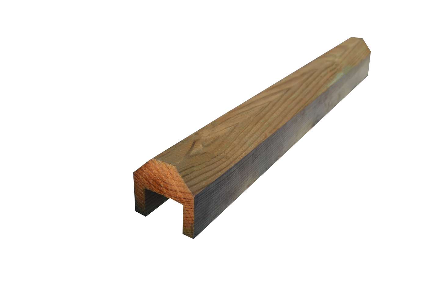 BSW 38 x 63mm x 3.0m UC3 GREEN GROOVED CAPPING FSC