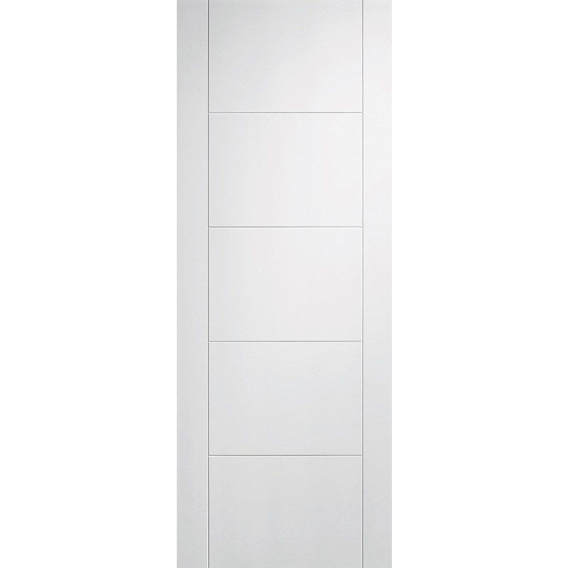 LPD WHITE VANCOUVER 5 PANEL INTERNAL DOOR 78 x 33" 1981 x 838 x 35mm WFVAN33