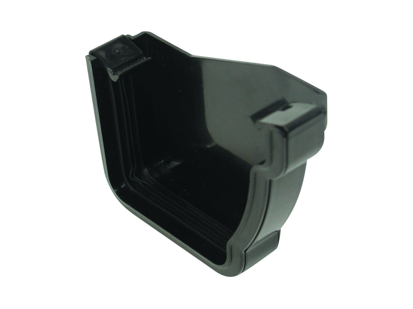 OSMASTORM 8T851 PVCU EXTERNAL STOPEND RH 111mm 8T851B BLACK