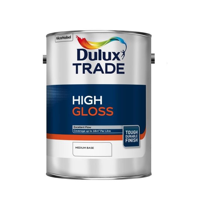 DULUX TRADE HIGH GLOSS BASE 5l MEDIUM 5183214