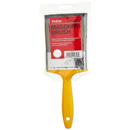 RODO PR4GY YELLOW HANDLED MASONRY BRUSH 4"