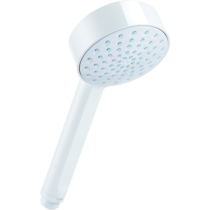 MIRA BEAT SINGLE MODE SHOWER HEAD WHITE 2.1703.009 344210WT