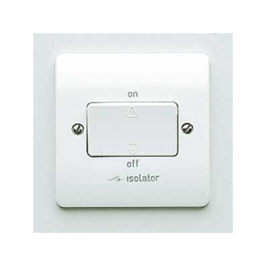 WEW TRIPLE POLE FAN ISOLATOR SWITCH 10a WHITE K4859WHI