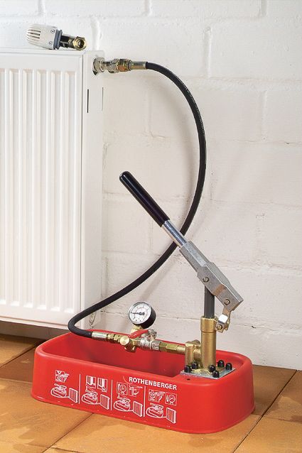 ROTHENBERGER RP30 PRESSURE TESTING PUMP 0-30 BAR 61130 NMBS OFFER 61130-BON718