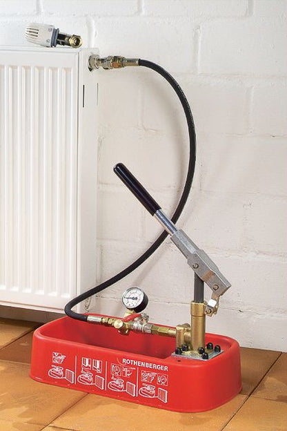 ROTHENBERGER RP30 PRESSURE TESTING PUMP 0-30 BAR 61130 NMBS OFFER 61130-BON718