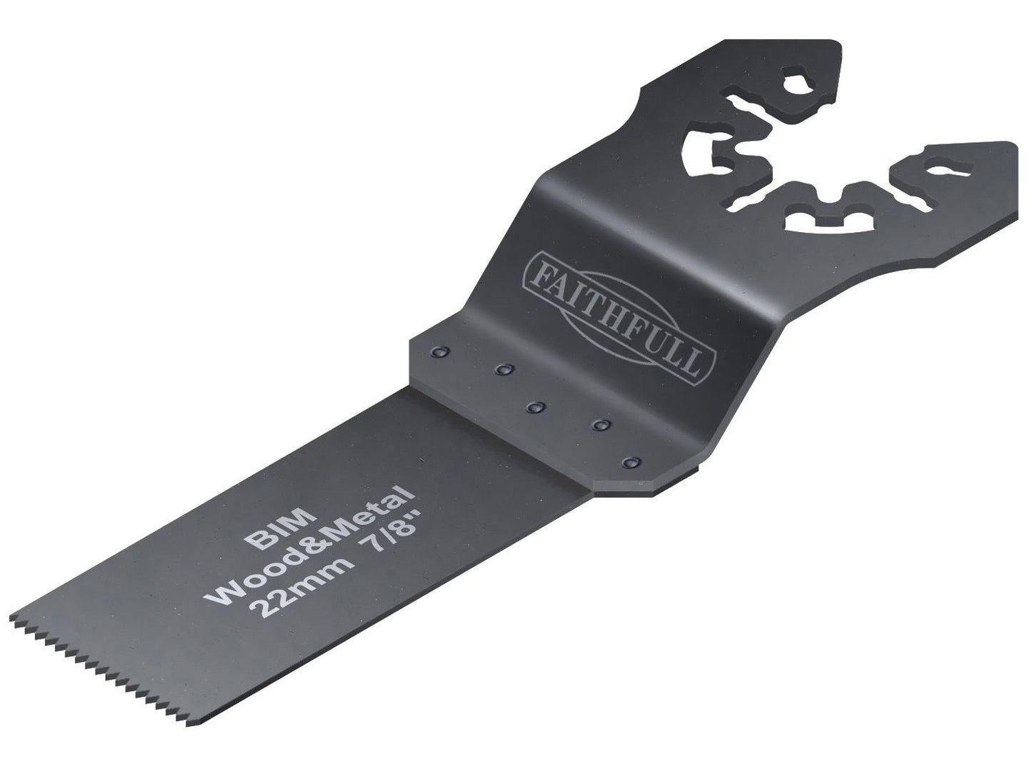 FAITHFULL FAIMFWM22B MULTI-TOOL WOOD/METAL BLADE 22mm (PACK 5)