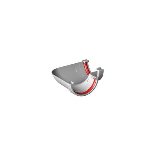 FREEFLOW ROUND GUTTER ANGLE 90deg WHITE FRR603