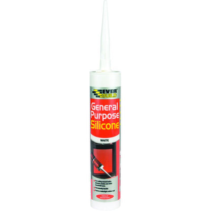 Everbuild General Purpose Silicone C3 White 12GPSWE
