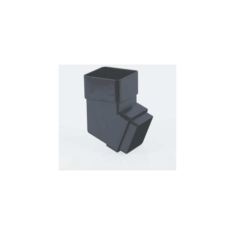 BRETT DOWNPIPE SQUARE OFFSET BEND 112.5deg ANTHRACITE GREY BR509