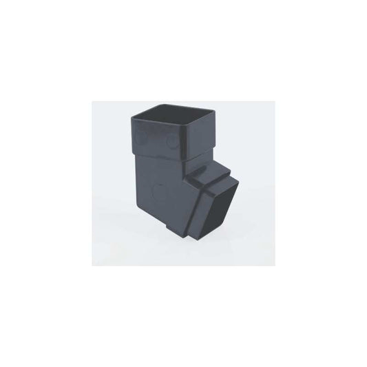 BRETT DOWNPIPE SQUARE OFFSET BEND 112.5deg ANTHRACITE GREY BR509