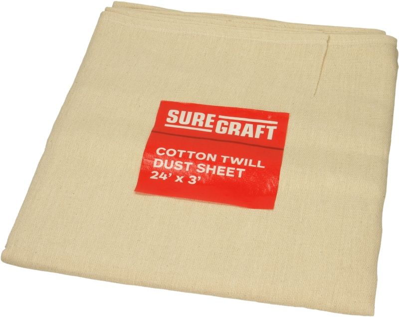 RODO 243SQB PRODEC COTTON DUST SHEET 24 x 3'