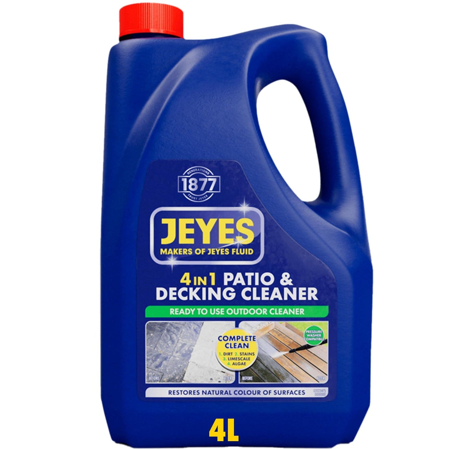 JEYES HJPPC PATH & PATIO CLEANER 4l