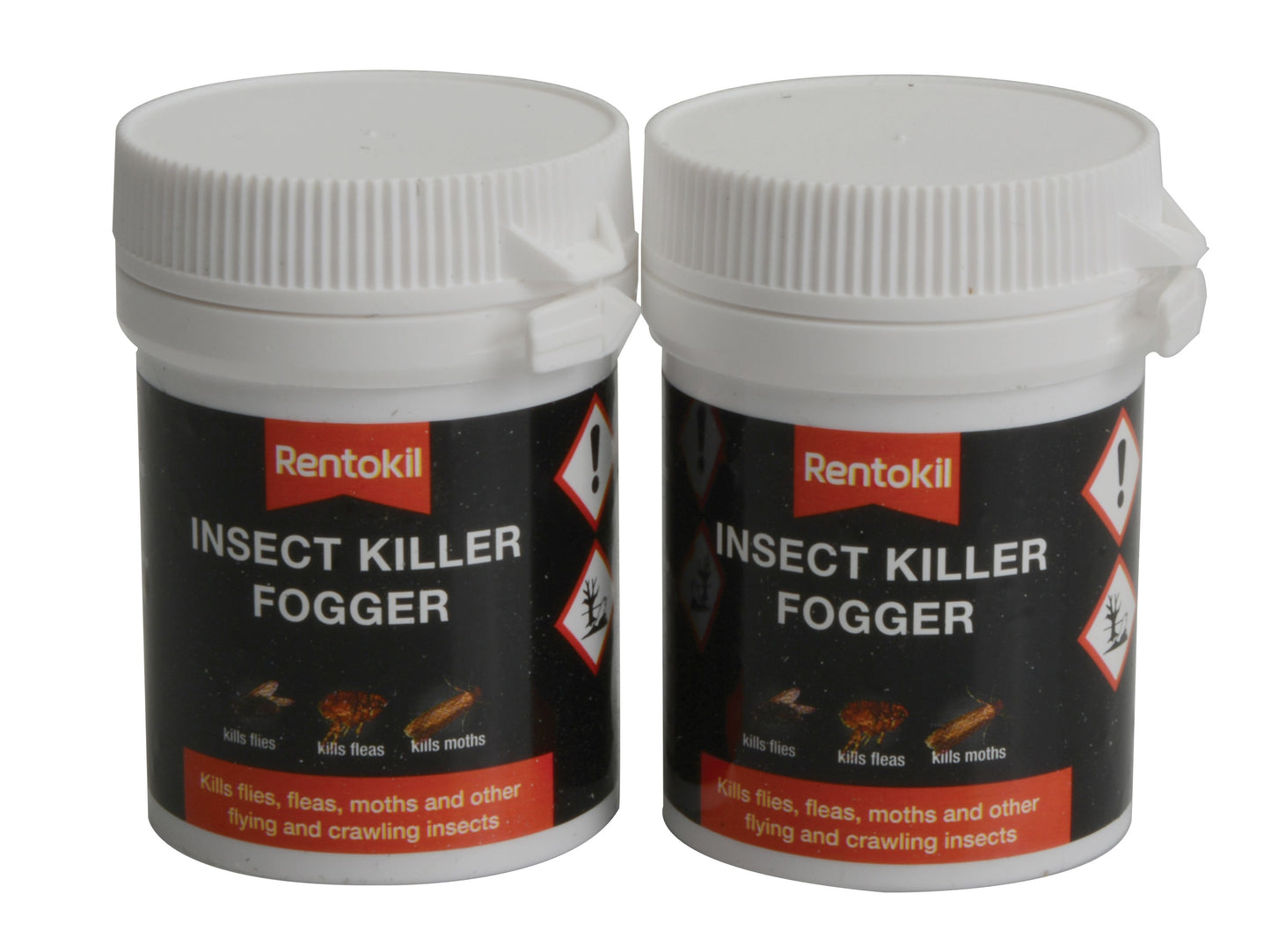 RENTOKIL RKLFI65 INSECT KILLER FOGGERS TWIN PACK