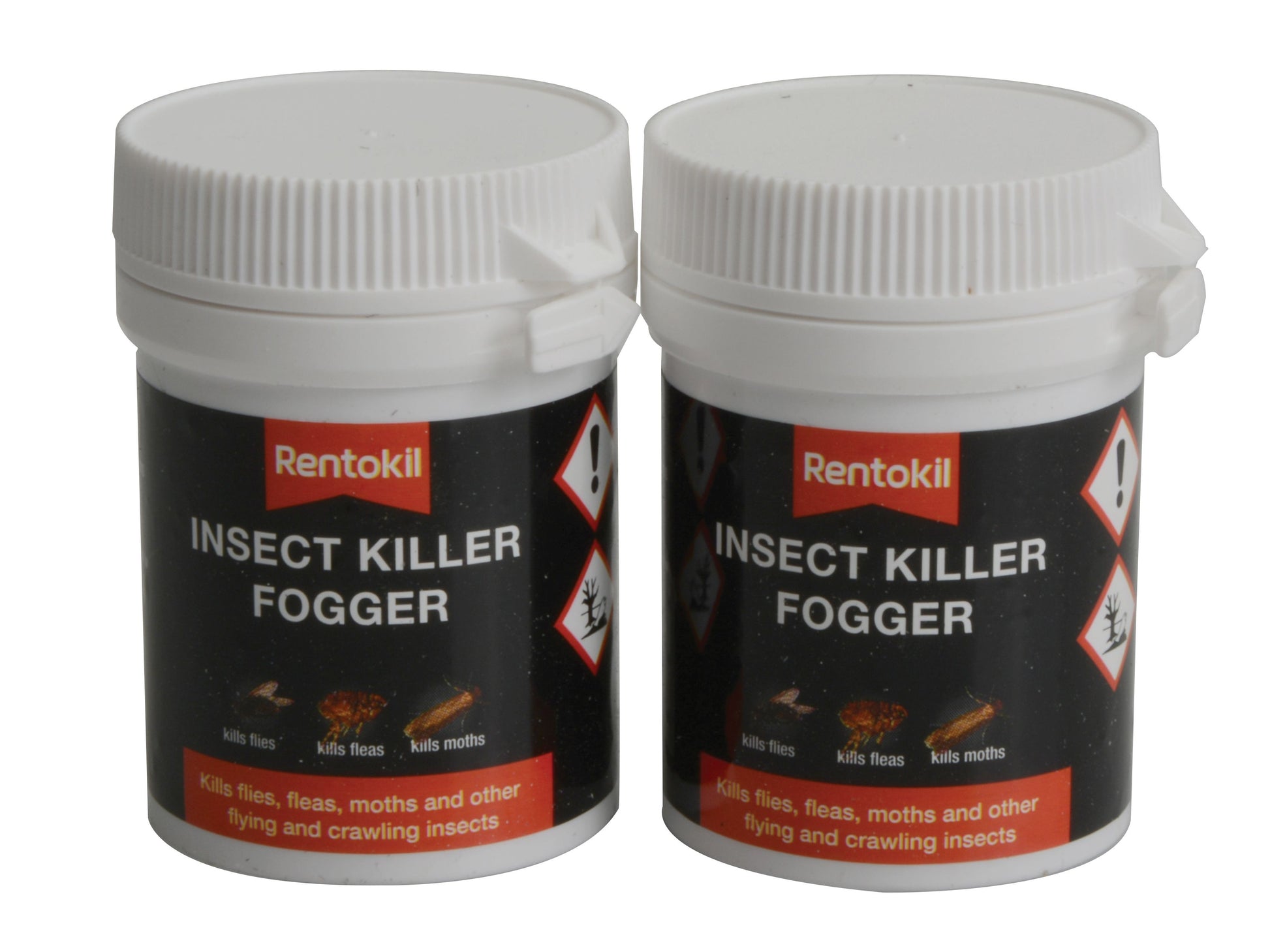RENTOKIL RKLFI65 INSECT KILLER FOGGERS TWIN PACK