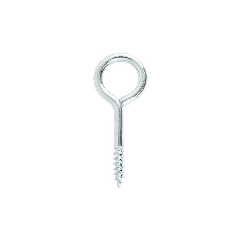 TIMCO SCREW EYES BRIGHT ZINC PLATED 6G x 30mm (BAG 15) 30SEP