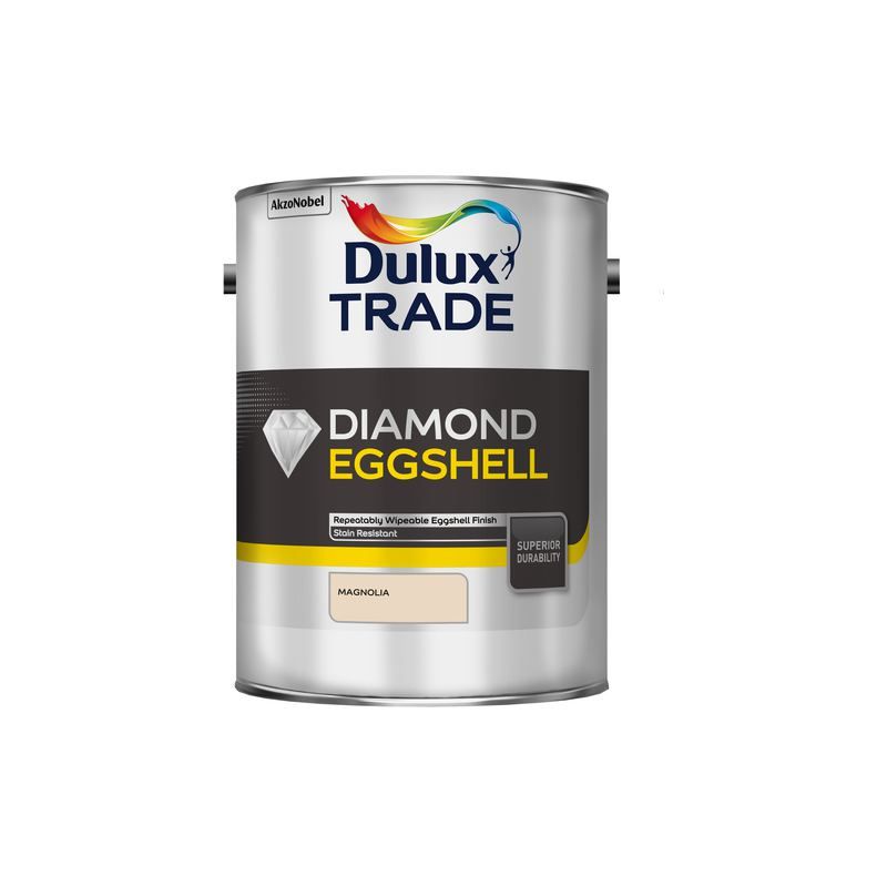 DULUX TRADE QUICK DRYING DIAMOND EGGSHELL 5l MAGNOLIA 5092359
