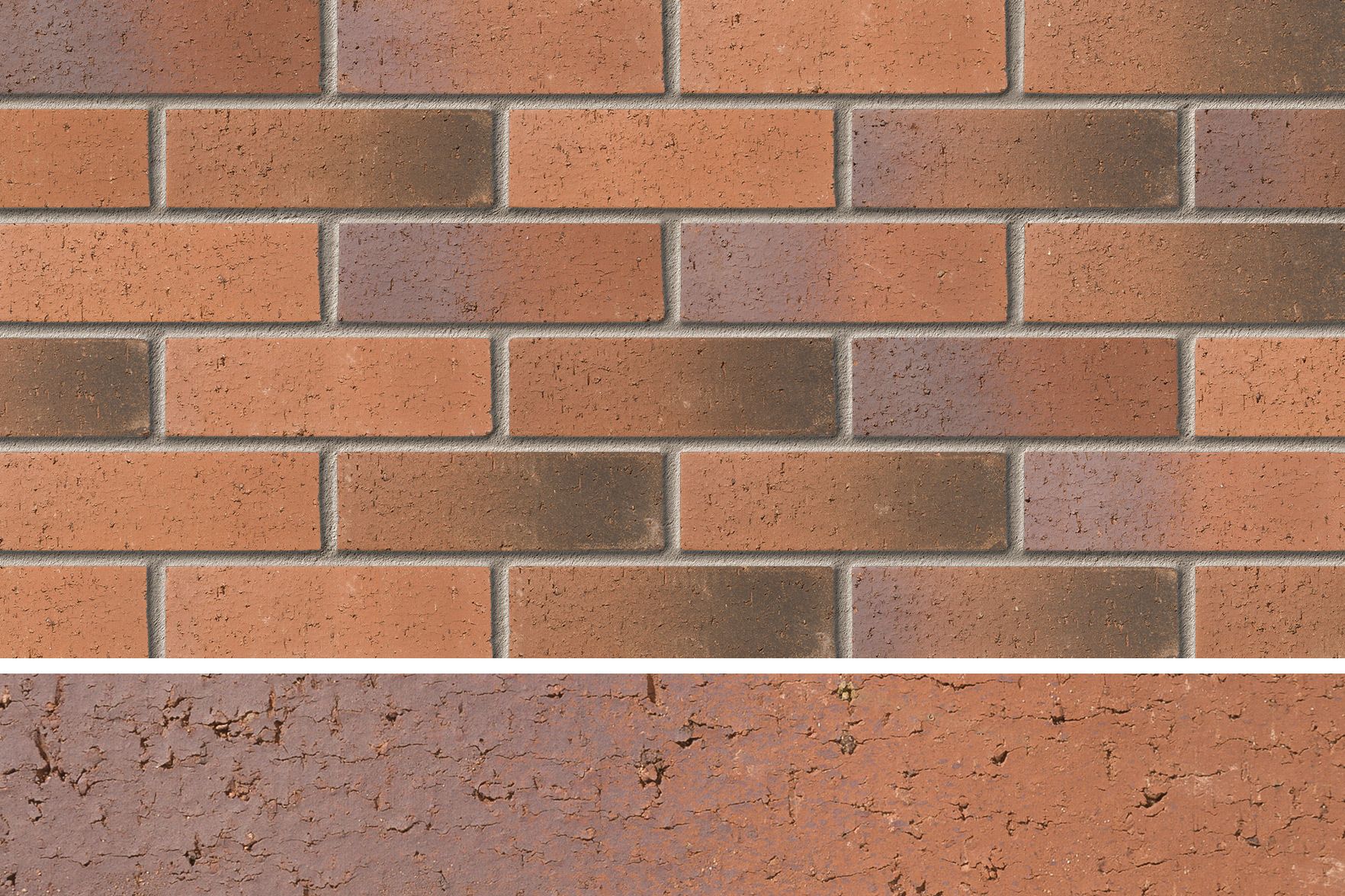 IBSTOCK THROCKLEY KILCREGGON MULTI BRICK 65mm (100 PER LEG) A2767A SCOTLAND
