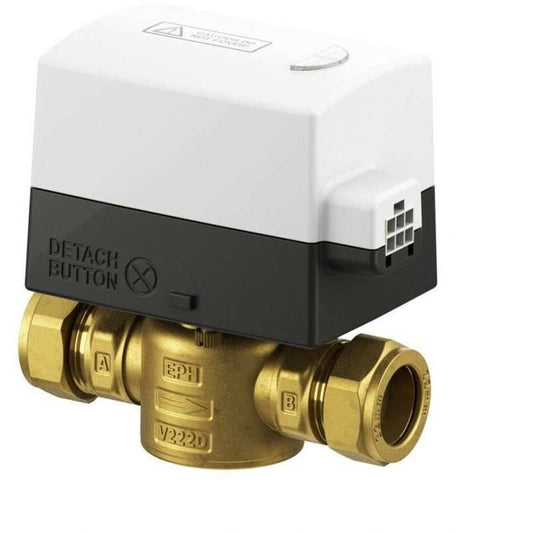 EPH 2 PORT MOTORISED VALVE 230v 22mm V222P