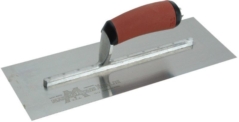 MARSHALLTOWN TRO-MXS73D-SS DURASOFT S/S FINISHING TROWEL 14"