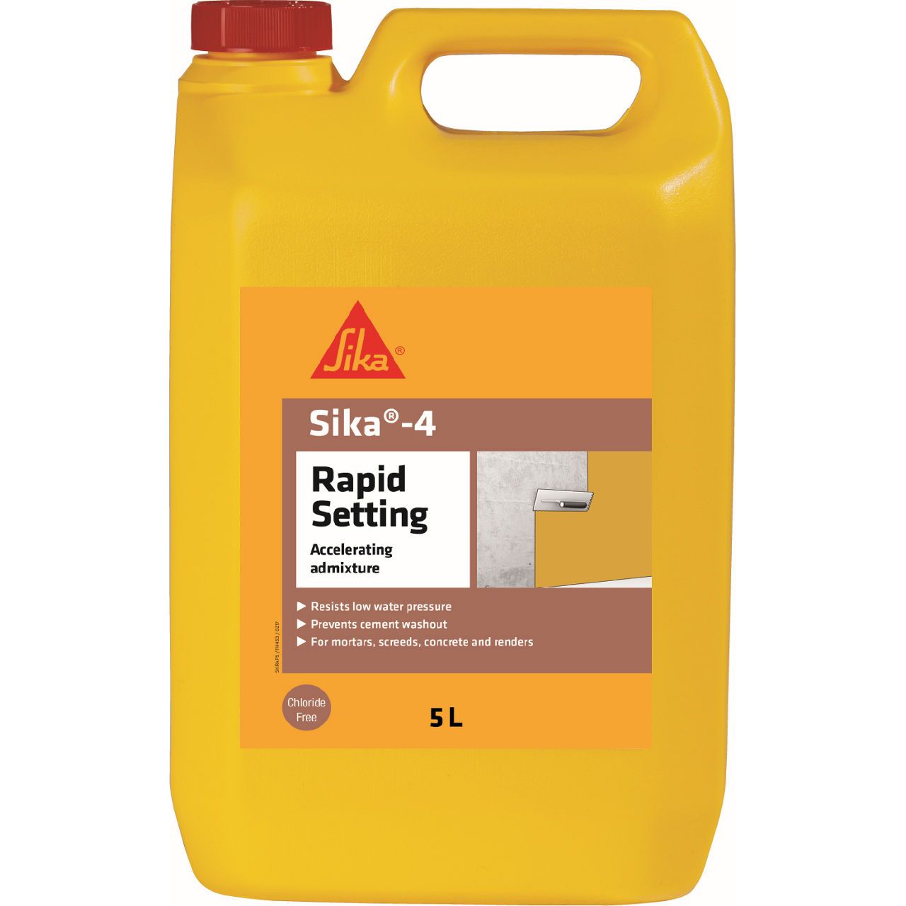 Sika 4 Rapid Setting Waterproofer 5L SK4RAP5
