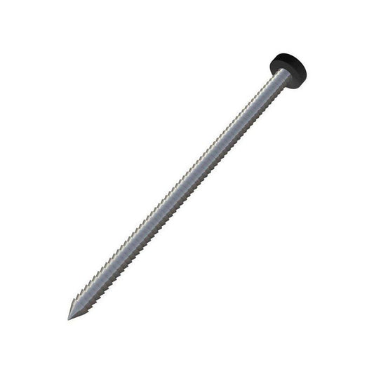 FREEFOAM PLASTOP PINS 40mm WOODGRAIN BLACK (BOX OF 200) P40BL