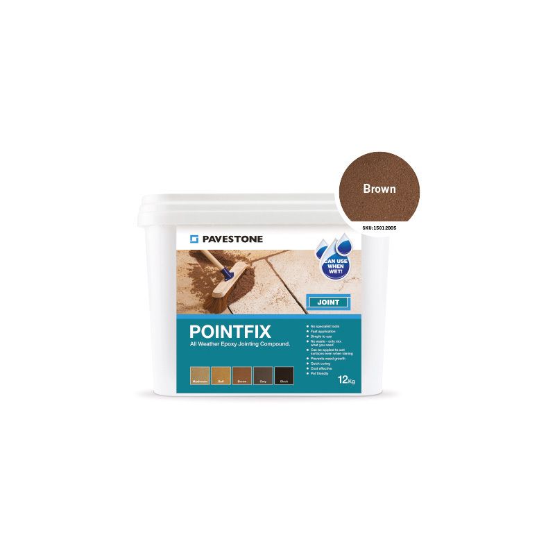 PAVESTONE POINTFIX 12kg BROWN 15012005