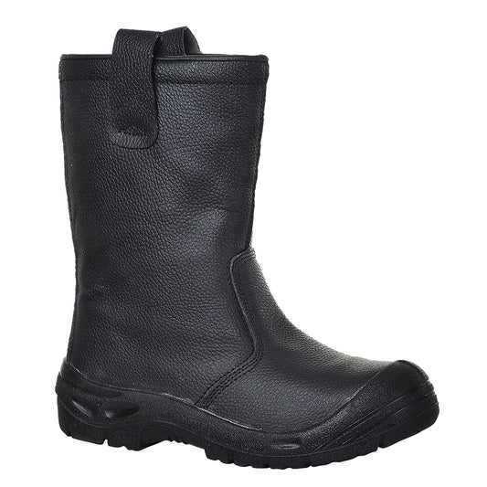 Steelite Rigger Boot Scuff Cap S3 CI, 38, R, Black