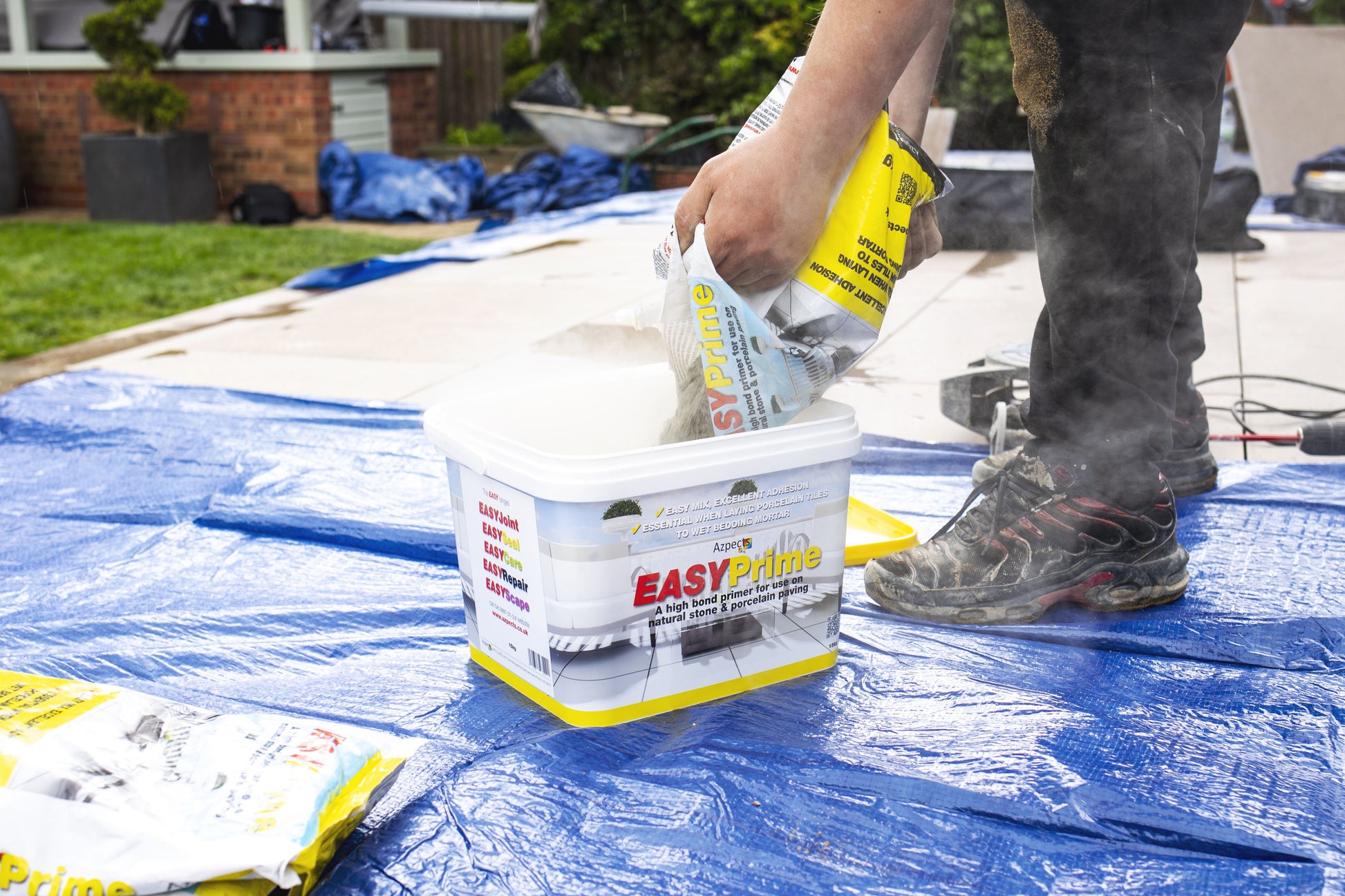AZPECTS (DTS) EASYPRIME SLURRY PRIMER FOR NATURAL STONE & PORCELAIN PAVING 15kg 7020