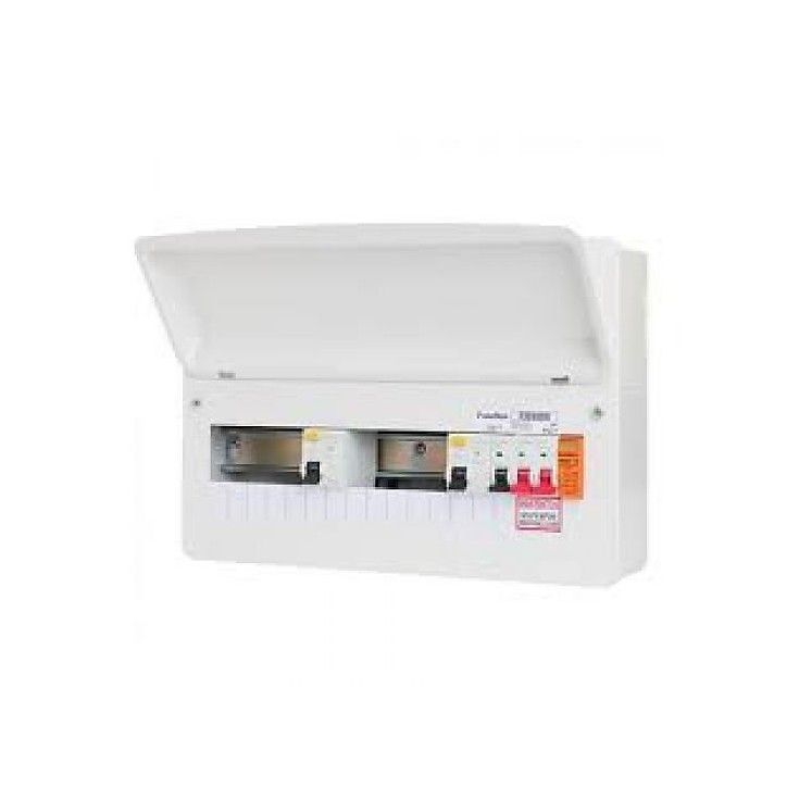 FUSEBOX 2 x 80RCD SPD TYPE A 11w F2010DXA