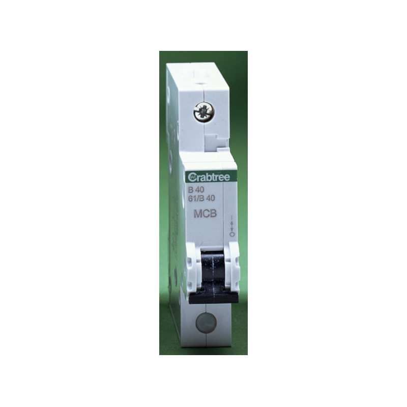 CRABTREE 61/B40 1-POLE TYPE B MCB 40a