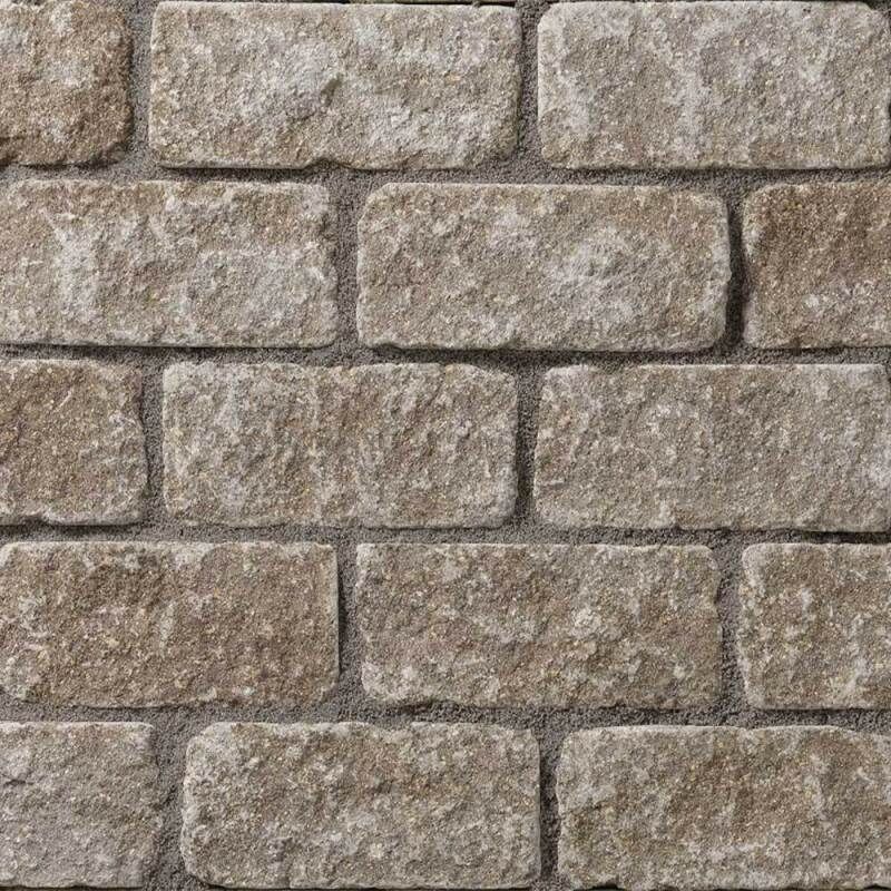 PAVESTONE BEKSTONE BURFORD TUMBLED WALLING 229 x 102 x 215mm GREY 17169085