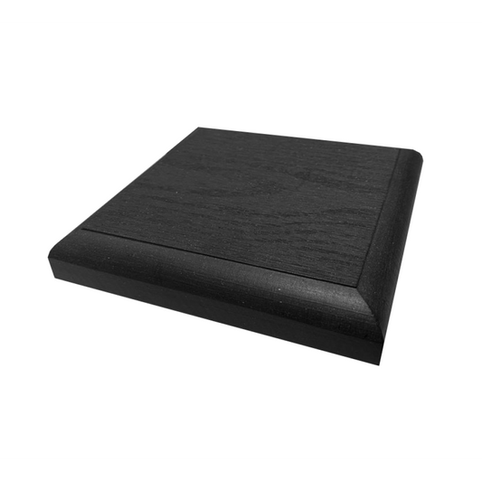 COMPLETE COMPOSITE BALUSTRADE POST CAP 120 x 120 x 30mm CHARCOAL CCBPCC