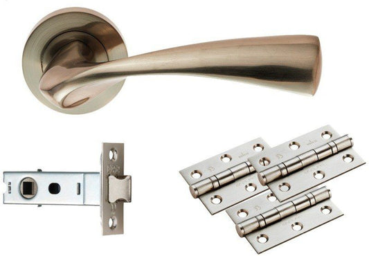 SINTRA ULTIMATE LATCH PACK BOXED SATIN NICKEL UDP007SN/INTB