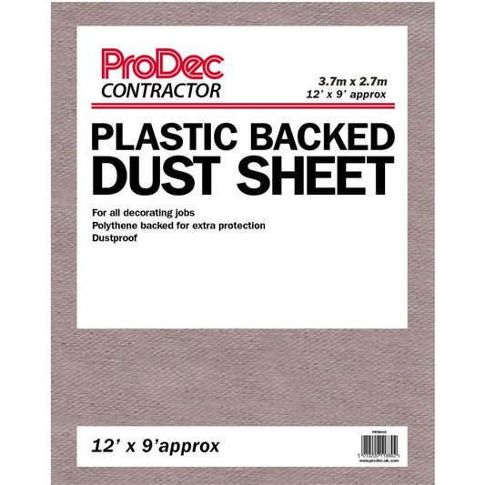RODO PRTRDSH POLYTHENE BACKED COTTON TWILL DUST 12 x 9'