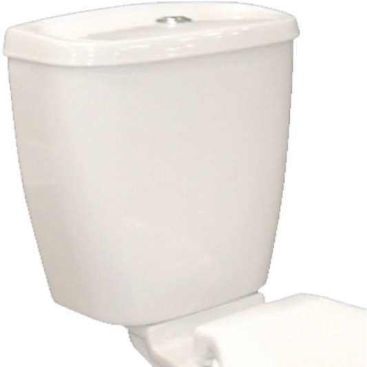 LECICO C001720 ATLAS CLOSE COUPLED TOP FLUSH CISTERN WHITE C/W FITTINGS