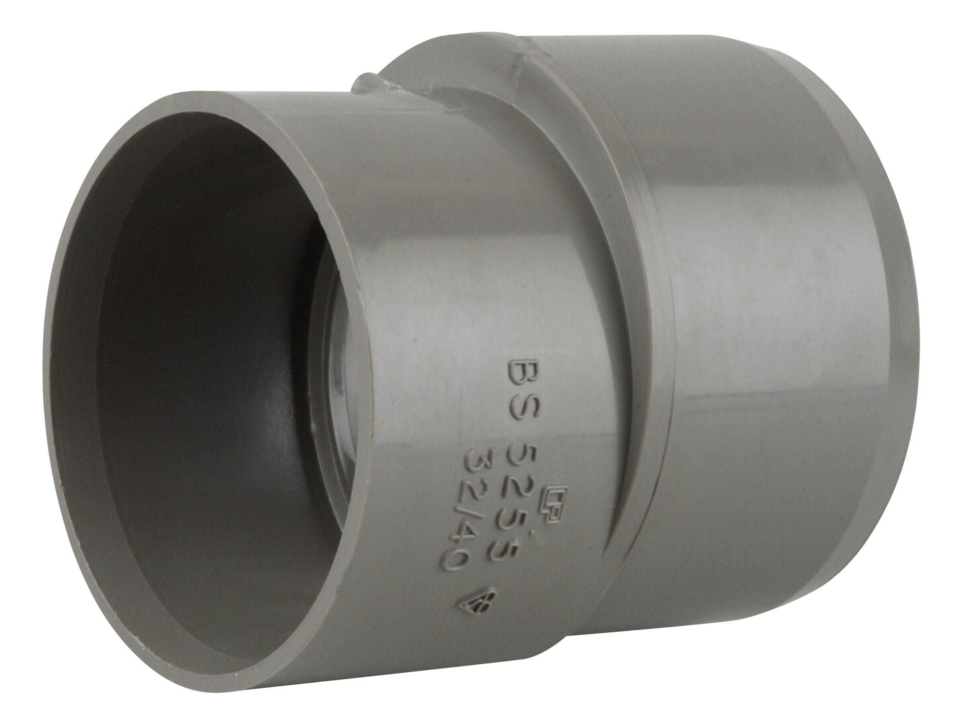 OSMAWELD 5Z085 ABS LEVEL INVERT REDUCER 40x32mm 5Z085G GREY