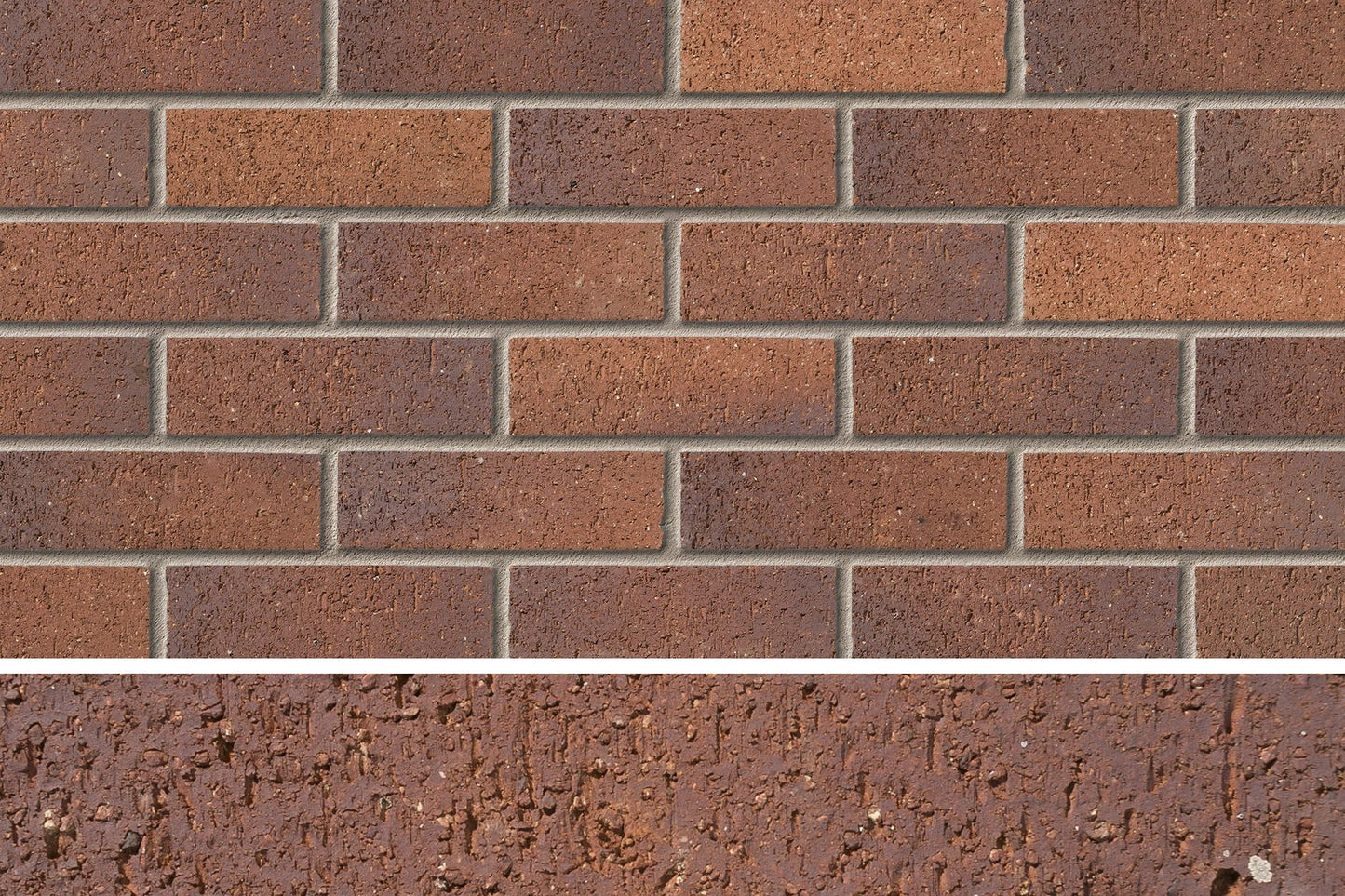 IBSTOCK CATTYBROOK WESTBRICK RED PURPLE MULTI BRICK 65mm (100 PER LEG) A0662A