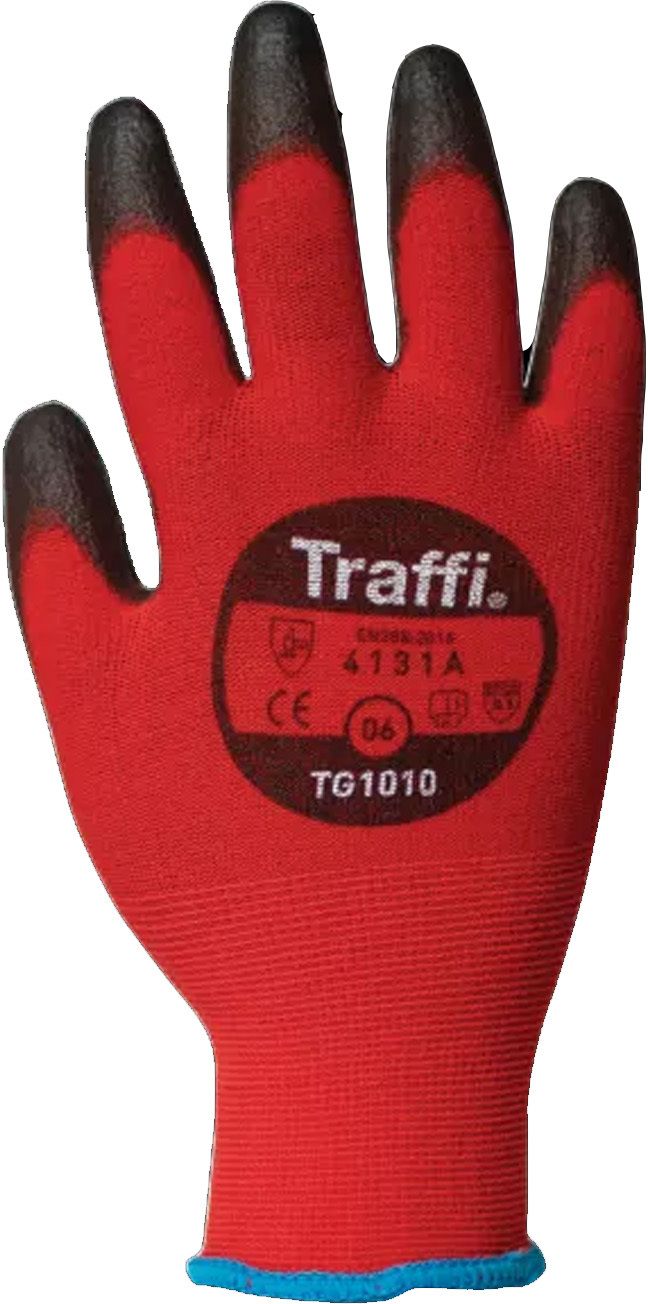 IBC TRAFFIGLOVE TG1010 RED SIZE 10 OGL-2068-RED-10