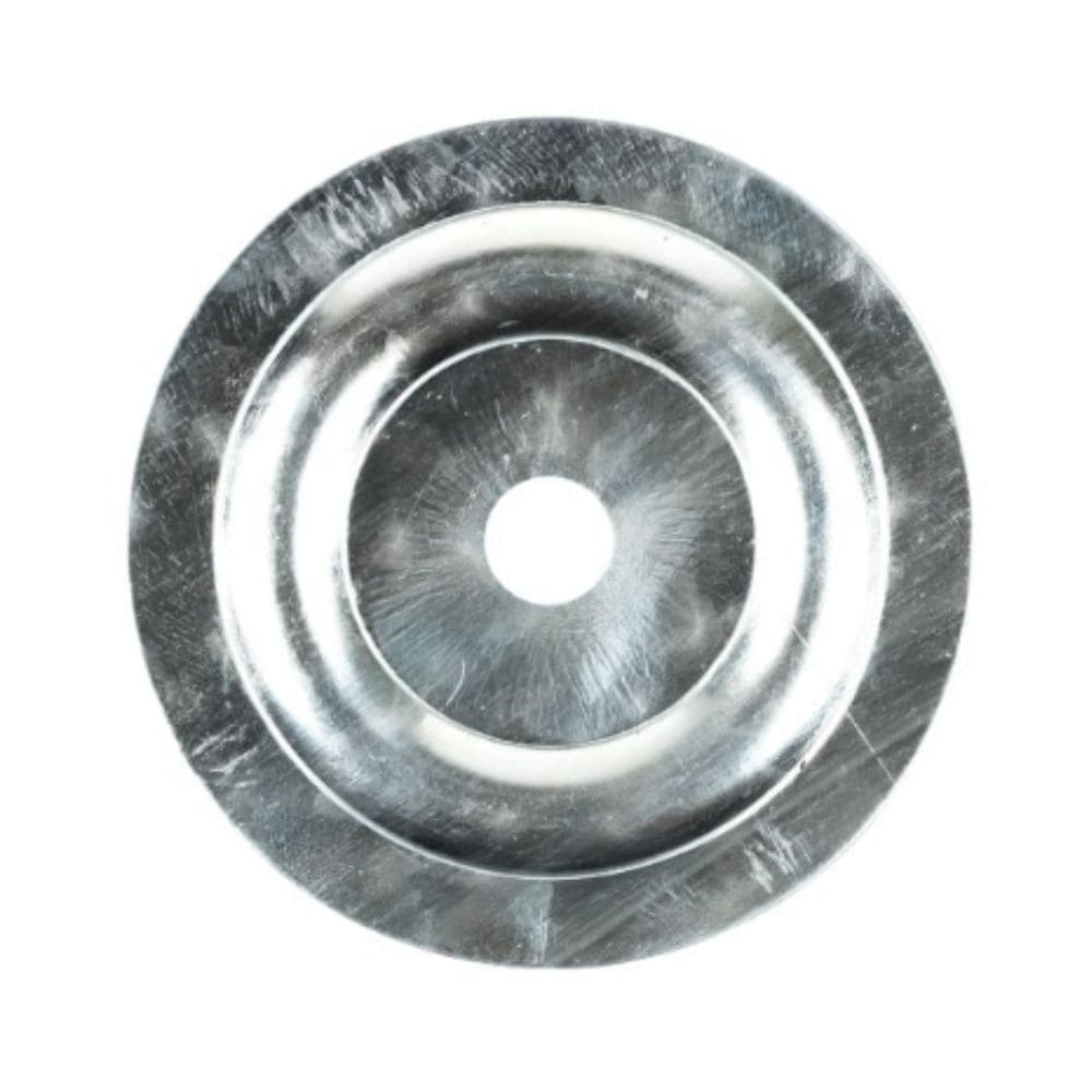Zinc-Plated Insulation Discs 85mm (50/Box)