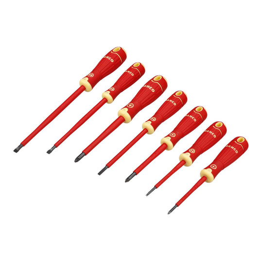 Bahco 7 Piece 1000V VDE Insulated Screwdriver Set