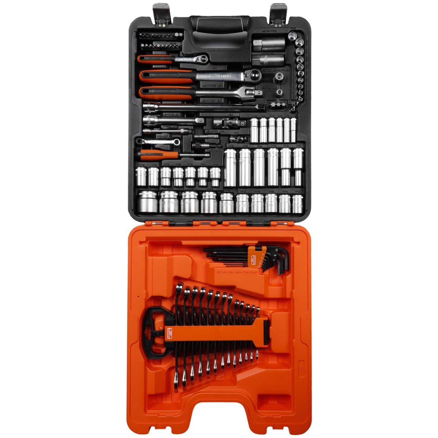 Bahco ¼" and ½" Drive Metric Socket and Spanner Set (103 Piece)