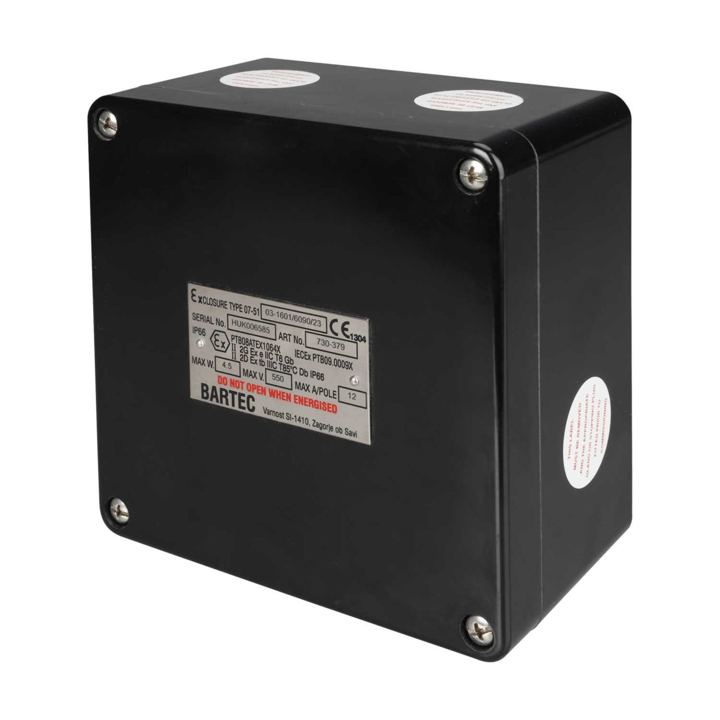 Bartec Zone 1 Ex Junction Box with 15 x SAK2.5 Terminals