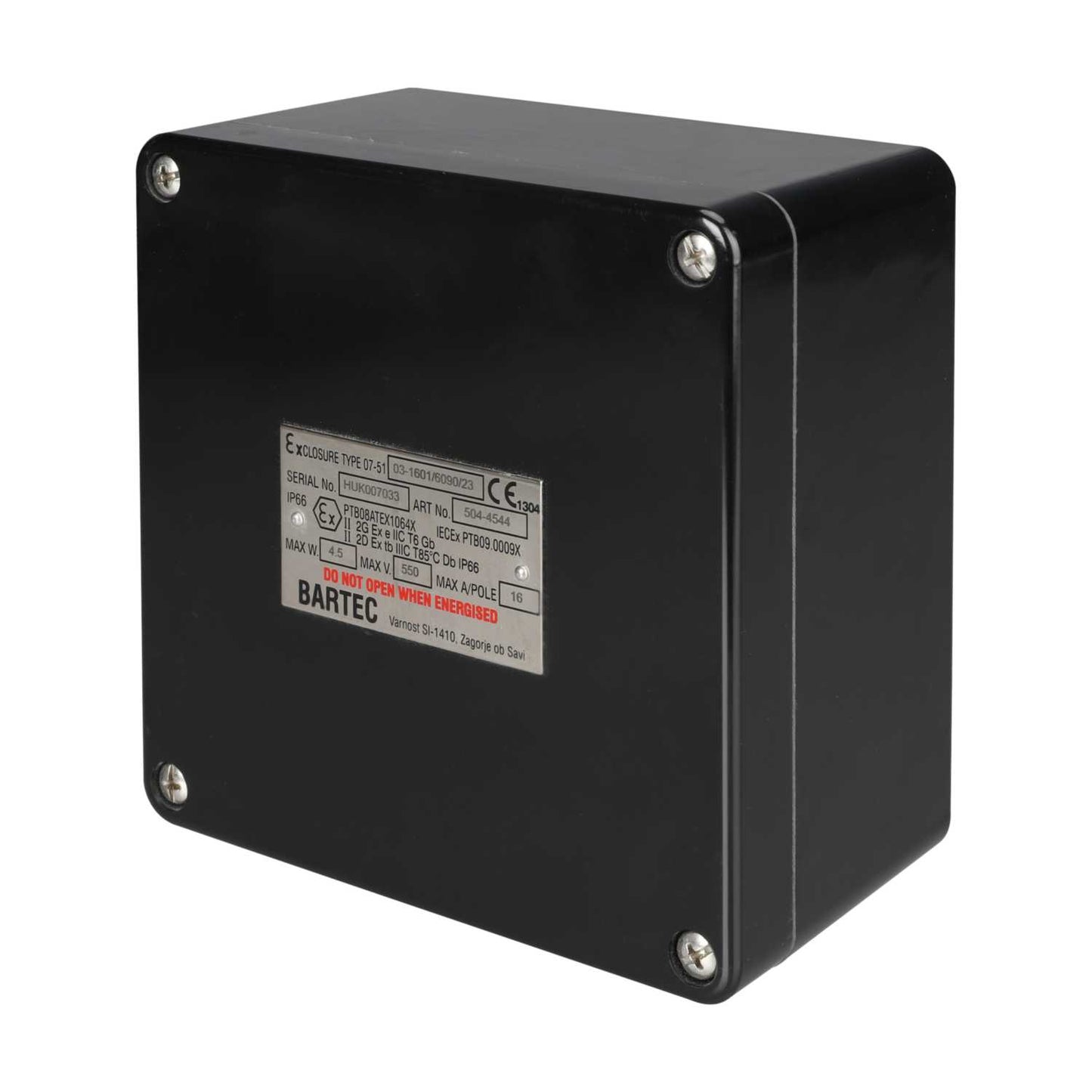 Bartec Zone 1 Ex Junction Box with 14 x SAK4 Terminals