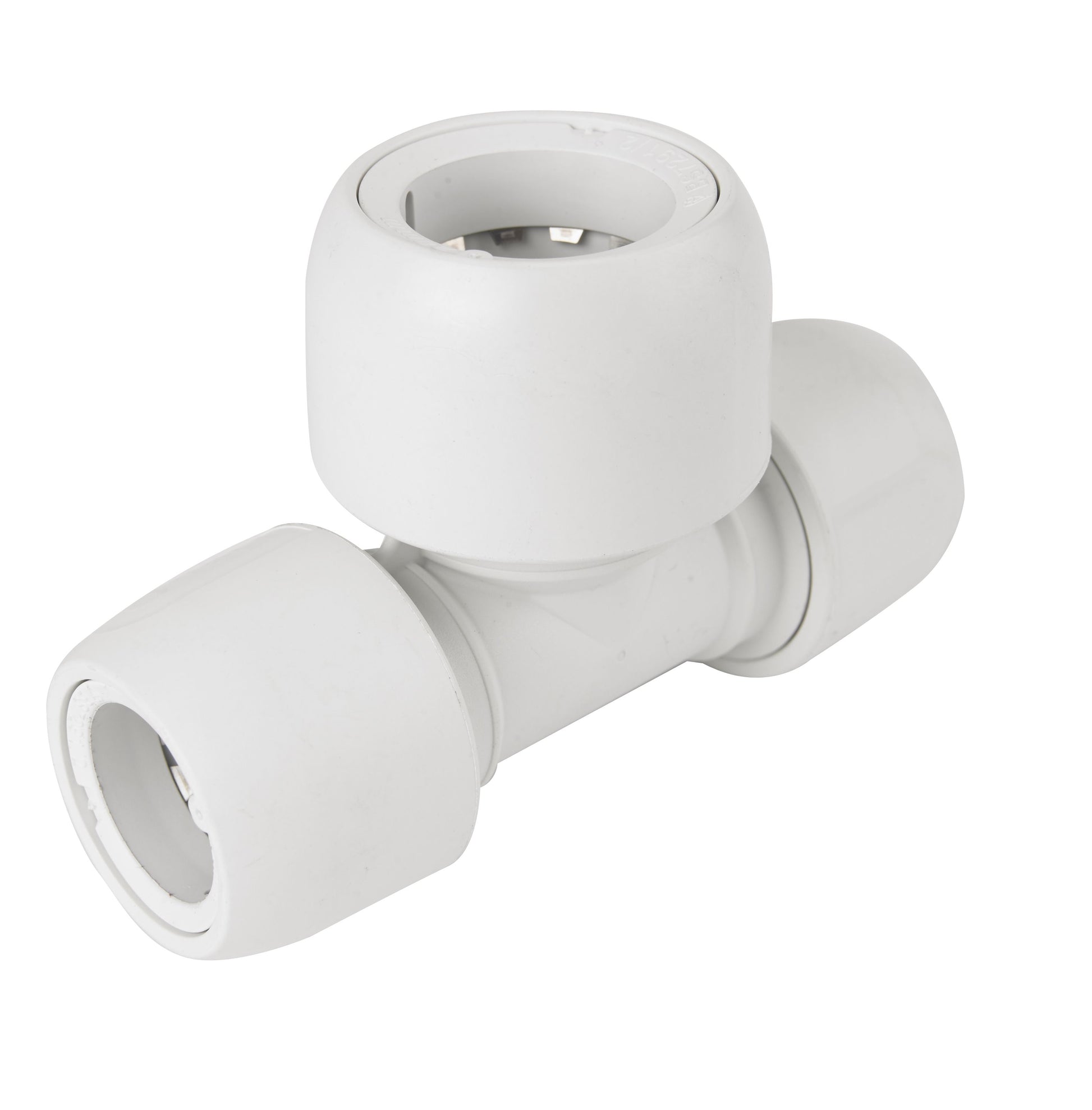 HEP2O PB TEE REDUCED BOTH ENDS 22 x 22 x 28mm WHITE HD18/28W