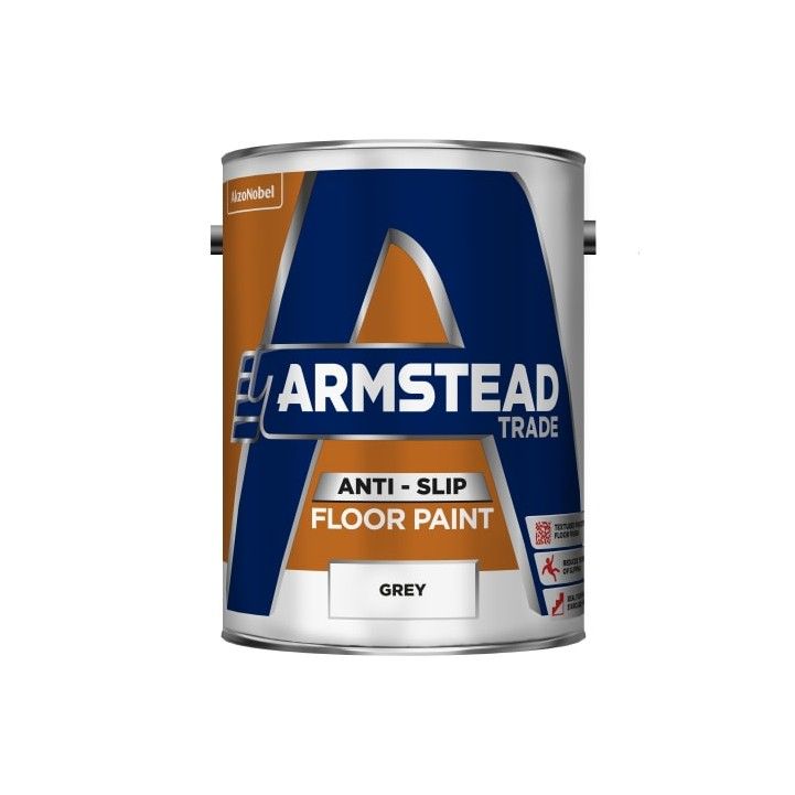 ARMSTEAD TRADE ANTI SLIP FLOOR PAINT 5l GREY 5218567