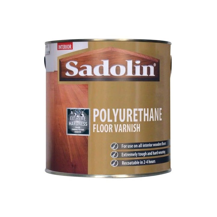 SADOLIN FLOOR VARNISH 2.5l CLEAR GLOSS 5037955