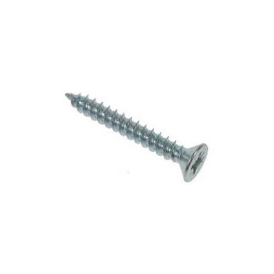 SUPASCREWS BZP 10 x 1" POZI TWINTHREAD CSK WOOD SCREWS CLAM 200 S9FHZ101